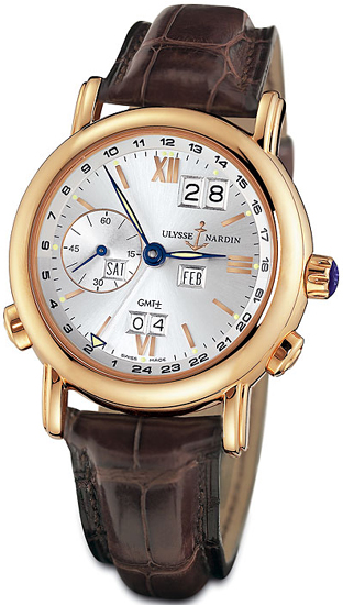 Ulysse Nardin 326-82/31 GMT +/- Perpetual 40mm replica watch - Click Image to Close